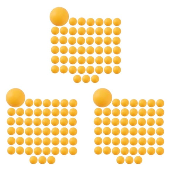 150-pack Premium Pingisbollar Avancerad Träning Sömlös Orange