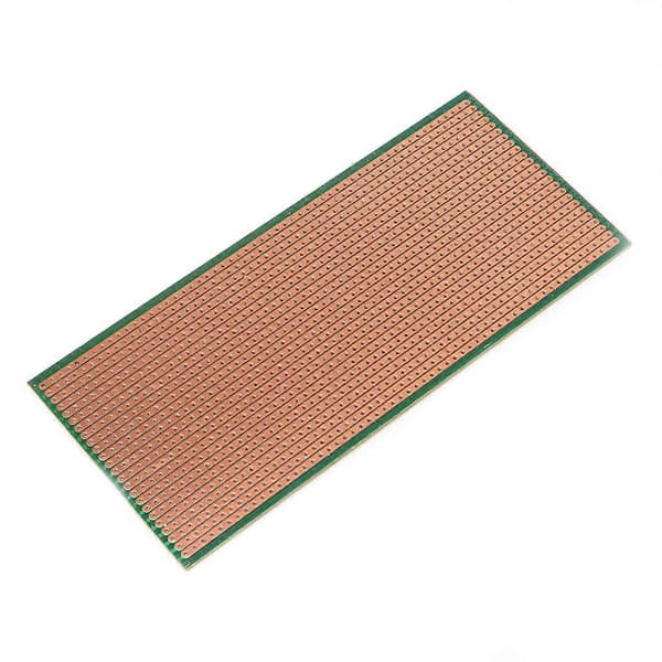 5 Pieces 6.5x14.5cm Stripboard Veroboard Uncut PCB Platinum Single-Sided Circuit Board