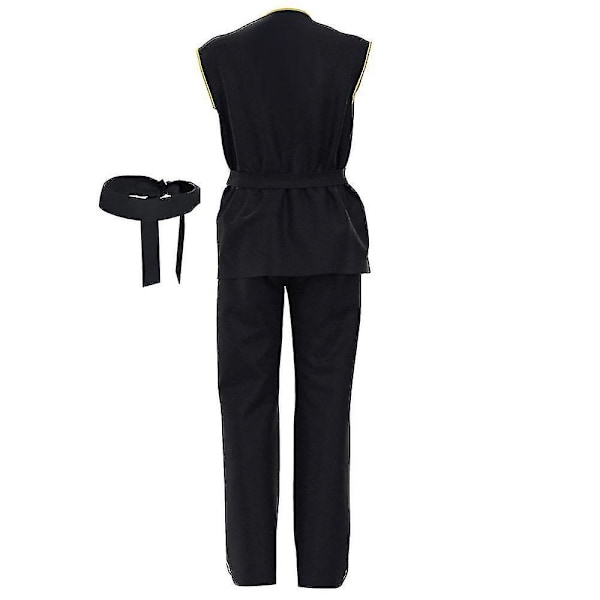 Cobra Kai Cosplay Kostume Top Bukser Outfits Halloween Karneval Kostume 190
