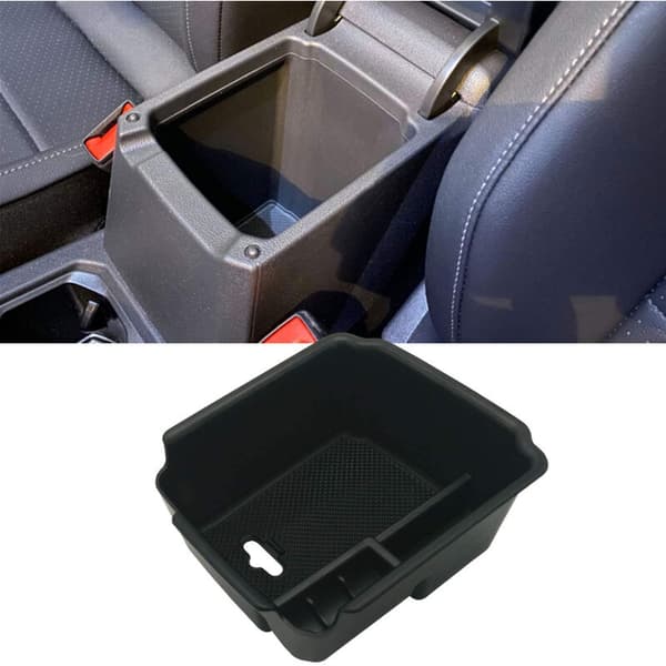 For 2018 2019 2020 2021 Car Center Console Tray Organizer Insert ABS Armrest Box Secondary Storage Accessories