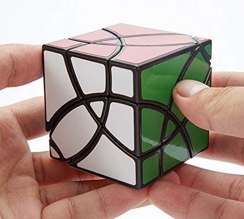Vindkvarn Pussel Kub Axis Curvy Copter Magisk Kub Svart