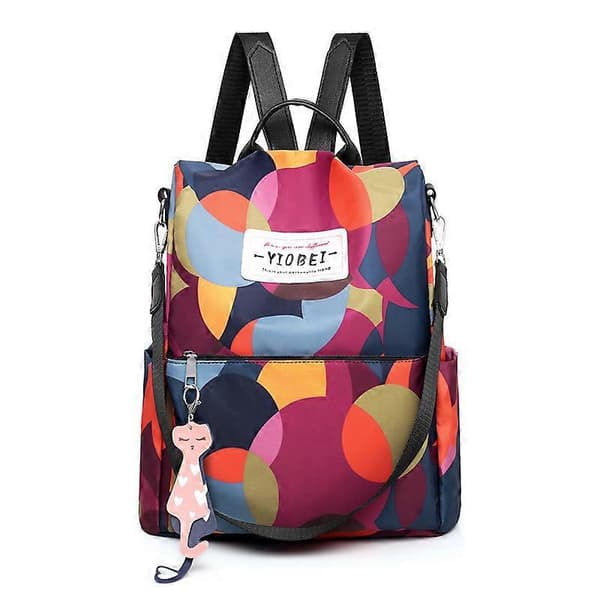 Women Anti-Theft Backpack Waterproof Travel School Shoulder Bag, 1 pc