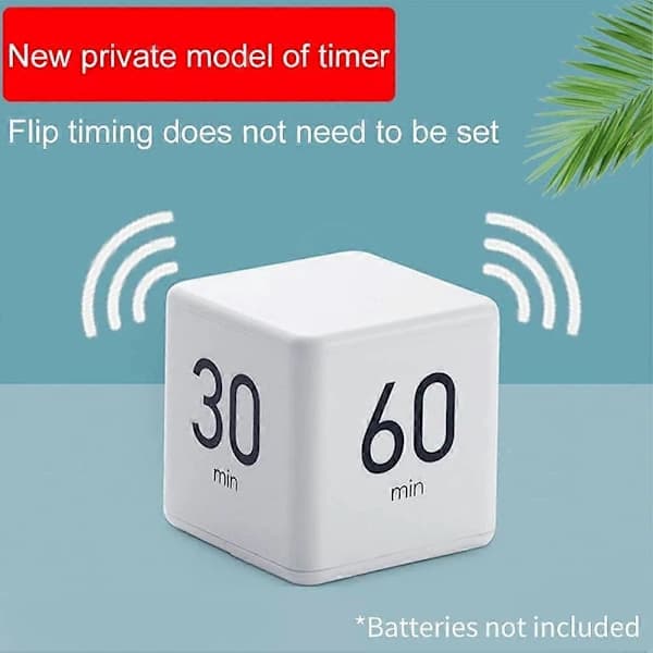 5, 15, 30 og 60 Minutters Tidsstyring Kjøkkentimer, Barnetimer, Treningstimer