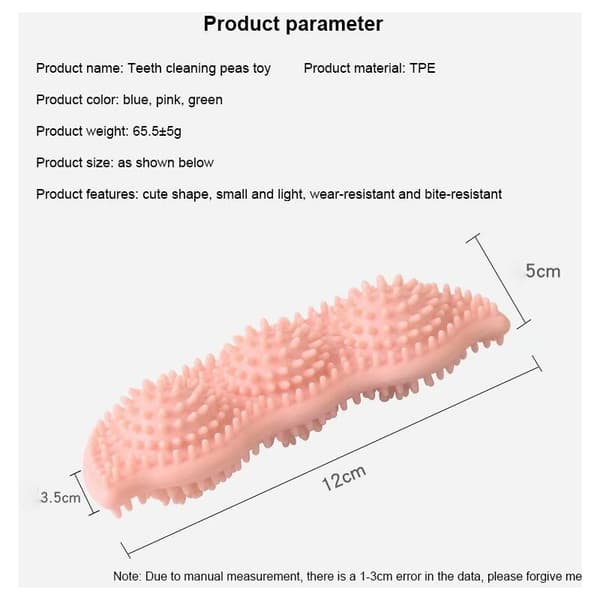 Hundleksak tuggleksak för tänder, bitresistent pusselboll, träningstillbehör, grön