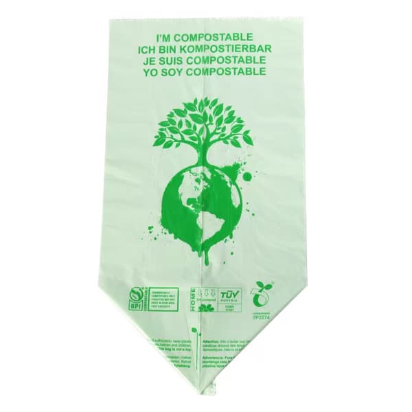 Fully Degradable PLA Garbage Bags Corn Starch Biodegradable Compo