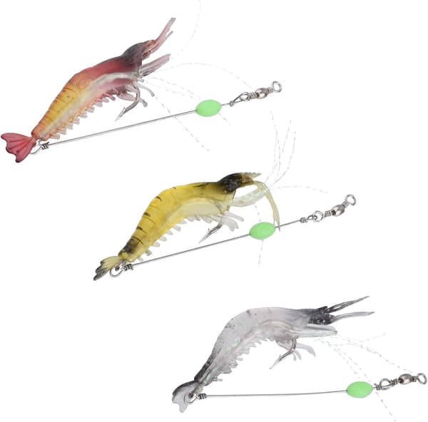 Fiskedrag, 6 konstgjorda maggotsformade drag, 9 cm / 6 g