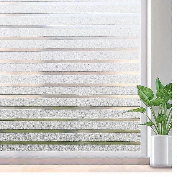 Electrostatic Window Film - Easy Application, UV Protection, Privacy Level, Sunlight Filtering, 45x200 cm