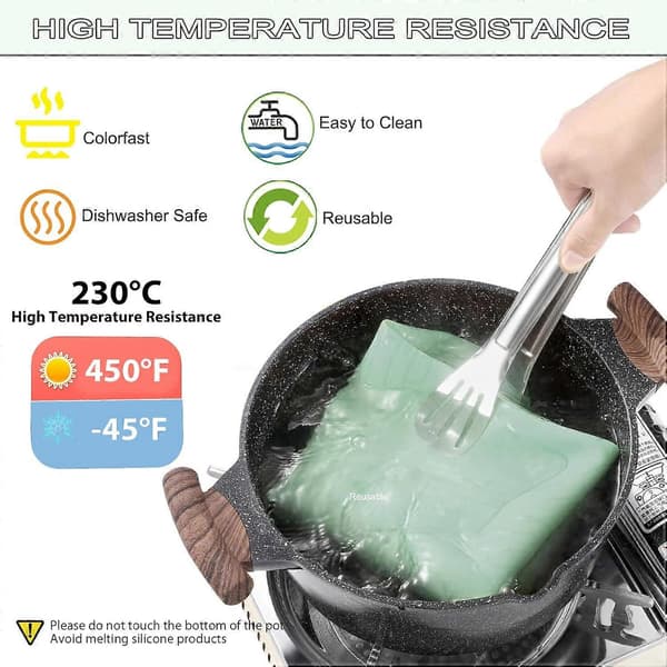 Silicone Baking Mat Extra Large 50*40cm Non-stick Baking Mat With High Edge