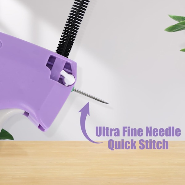 Klädsömnadspistol, Klädetikettpistol, Mini Klädsömnadspistol, Klädsömnadspistol Purple