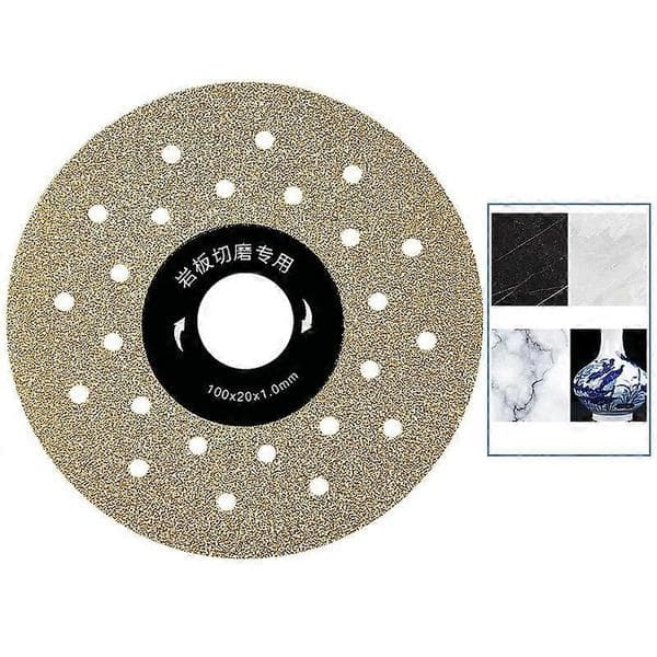 Practical and Beautiful 1pc 100mm Cutter Super Thin Cutting Disc Stone Slab Flat Grinding Cutting Bit