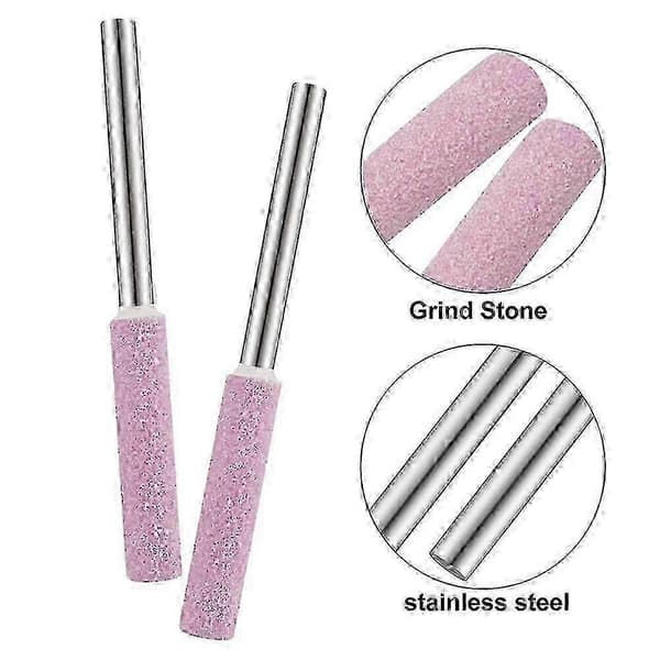 24-pack Chainsaw Sharpener Abrasive Polishing Tool For Chainsaw Sharpener 3x4.8mm