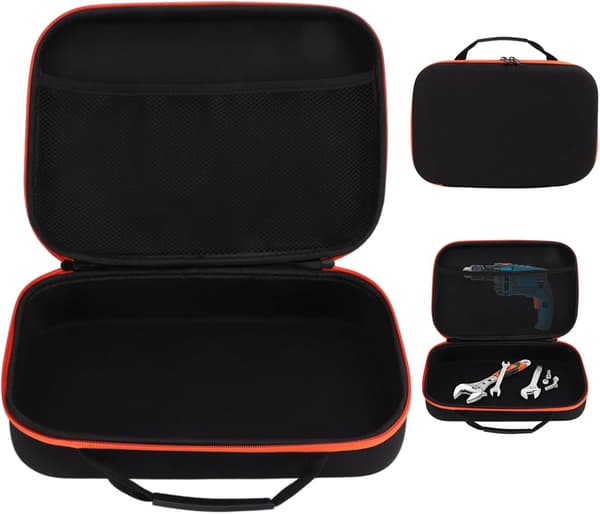 (S)Electric Drill Storage Bag, Tool Bag, Tool Container Oxford Cloth, Accessory Storage Bag Cu