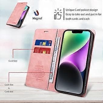 Compatible with OPPO Reno 8T 4G Wallet Leather-RFID Blocking Card Holder-Shockproof TPU Shell-Stand-Durable Flip Case Book Foldable Phone Case -