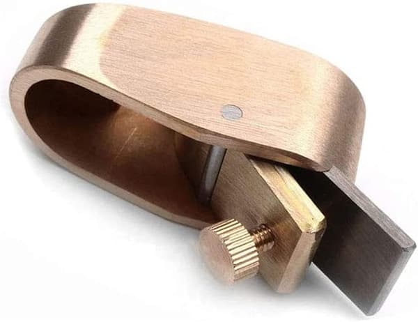 Violin Tumplans 16mm Bladbredd Mässing Luthjerverktyg för DIY Violin Viola Violoncello Träinstrument Guld