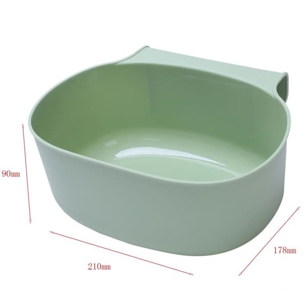 Kitchen Cabinet Door Hanging Storage Box Case Holder Organizer Container HOT (Green)