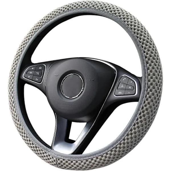 NA/3-pack Bilrattskydd Set Inkluderar Handbromsskydd Växelspaksskydd, Sommar Anti-halk Mesh Rattskydd, Andningsbart Elastiskt - Qin