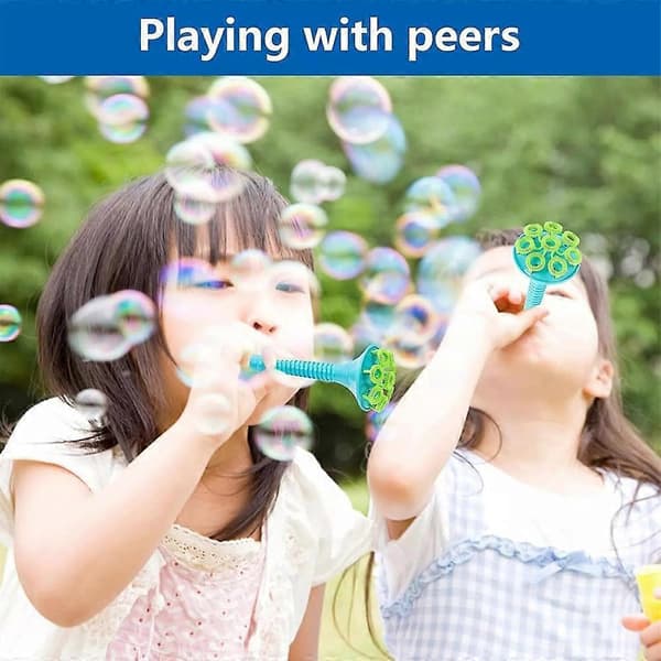 Trumpet Bubble Blower, Speaker Bubble Blower Set, Fun Bubble Machine Toys