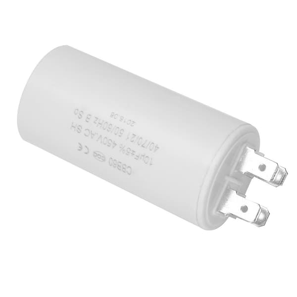 CBB60 Environmentally Friendly Double Insert Motor Start Capacitor 450V 10uf ESR 0.2