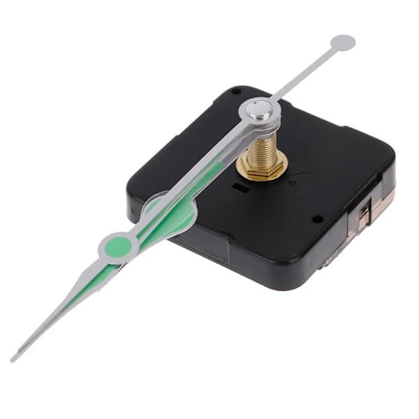 DIY Silent Quartz Clock Movement Wall Clock Motor Mechanism Long Spindle, A
