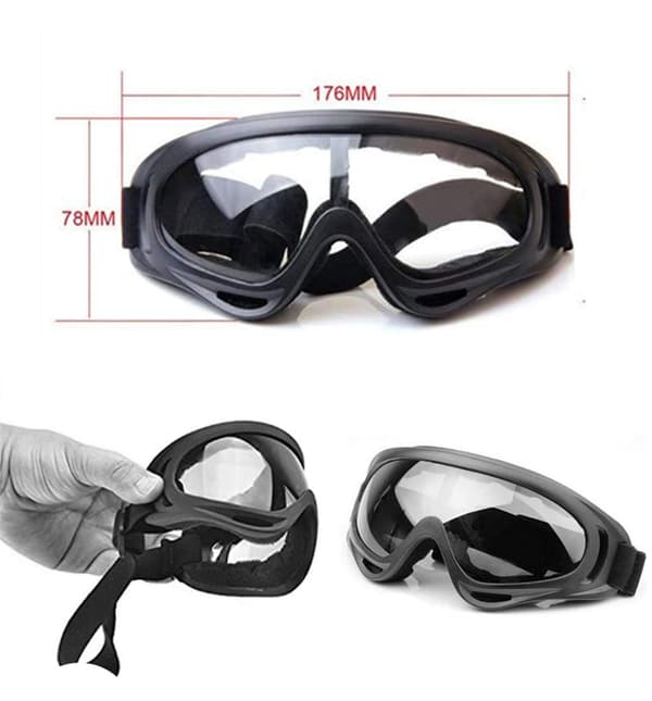 3-pack skyddsglasögon för barn, utomhusspel för