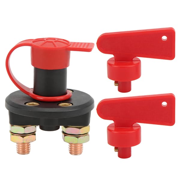 Batteriafbryder til Bil, Båd, DC 12V‑24V, Strømafbrydersæt