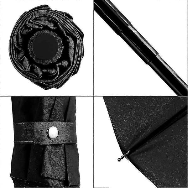 Compact Umbrella - Foldable Travel Umbrella Quick-Drying, Windproof Reinforced