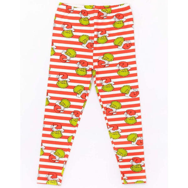 The Grinch - Pyjamas för barn - Juldesign NS6564 (110) (Röd/Grön/Vit)