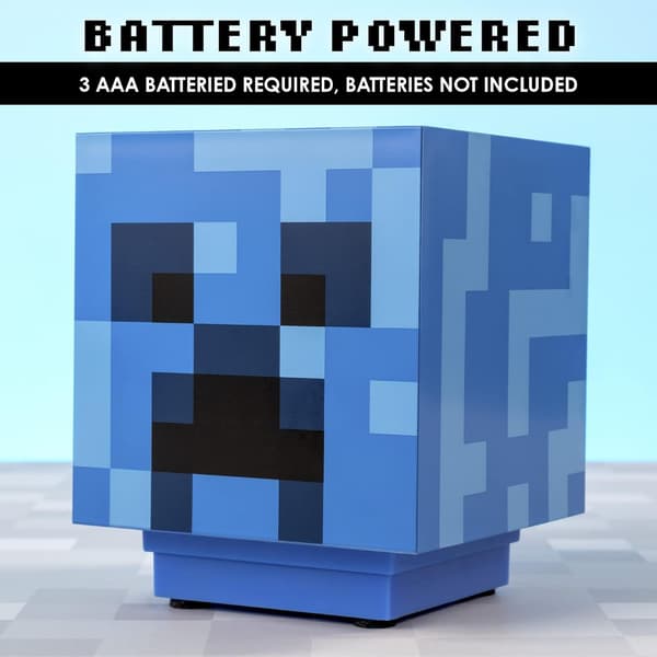 Ladet Creeper-lampe med Creeper-lyd, Polymer