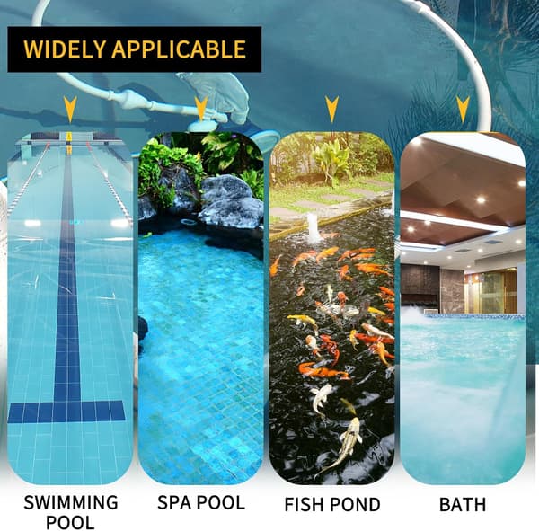 Pool Leaf Net Replacement Bags with Drawstring, Mesh Cleaning Bags, In-Ground Pool Vacuum Bags, Mesh Net Bag (30-pack)