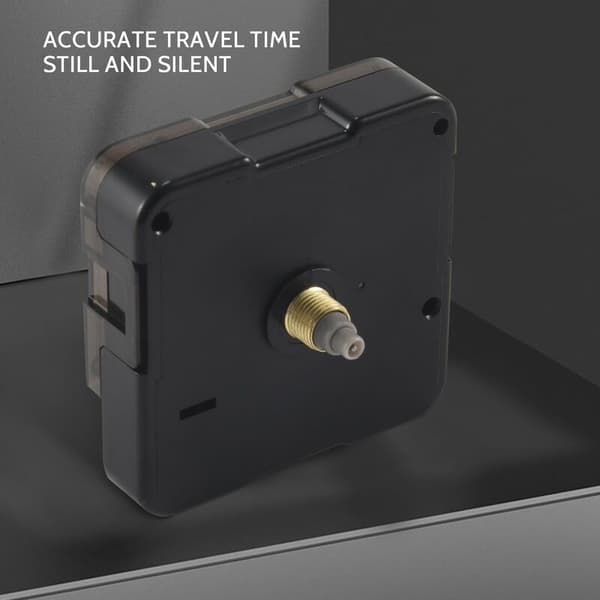 Quartz Urværk Klokkemekanisme DIY Reservedele Sort + Viser