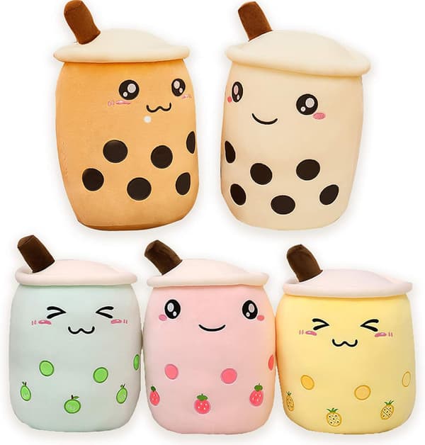 Bubble Tea Mjuk Plyschdocka, (Grön, 35cm)