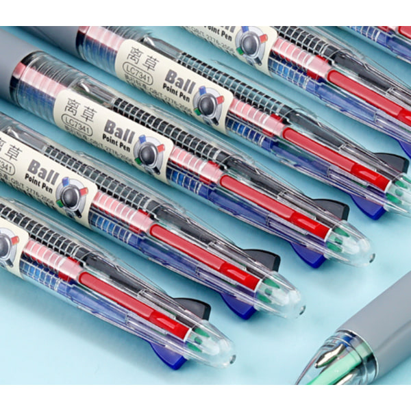 4 Originalfärger Infällbar Kulspetspenna Medium Point (0,7 mm)