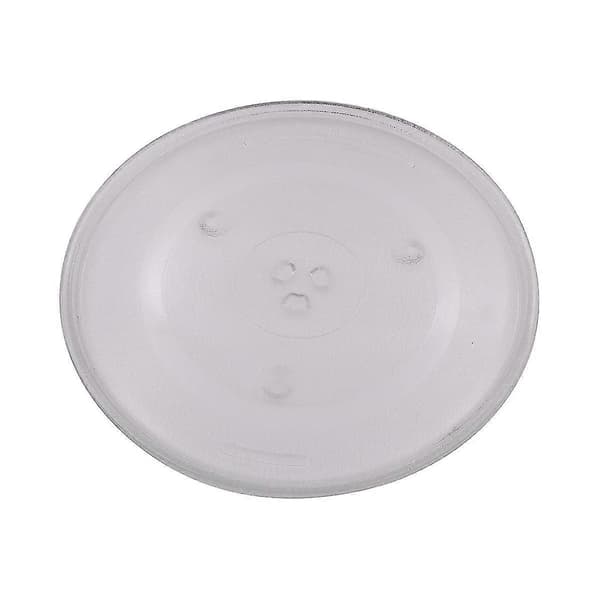 Microwave Replacement Glass Tray Glass Plate Turntable Tray Accessory Y-bottom 31.75 cm Durable Fo