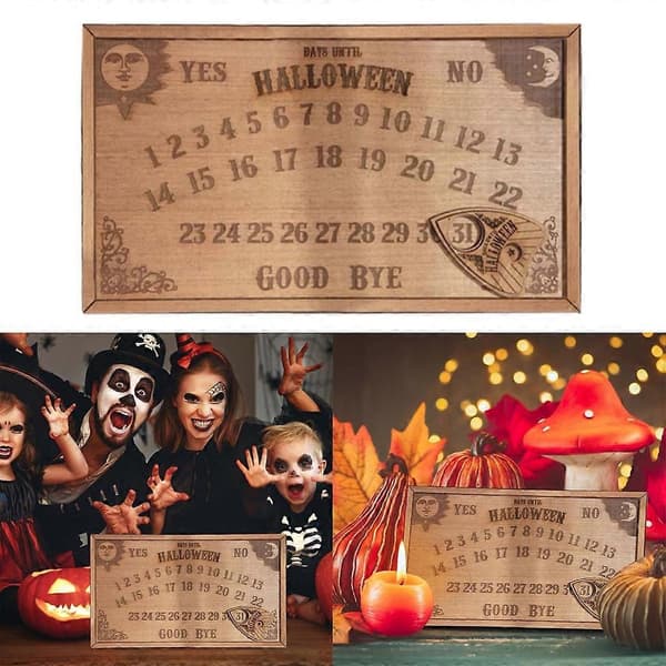 Halloween-laskentakalenteri DIY-koruaskartelu Koti