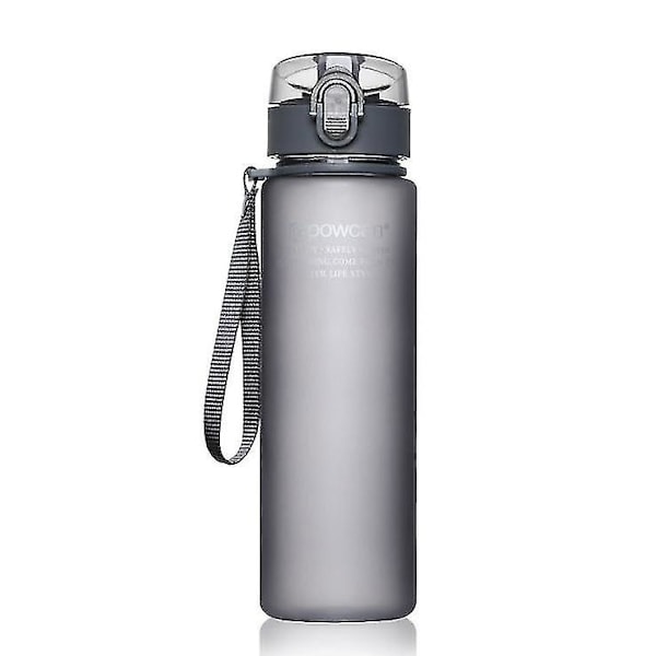 400/560ml BPA-fri Barnflaskor Utomhus Sport Skola Dricksvattenflaska Mugg 400ml Grå