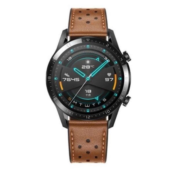 Huawei Watch GT 2 46mm Lærreim Brun