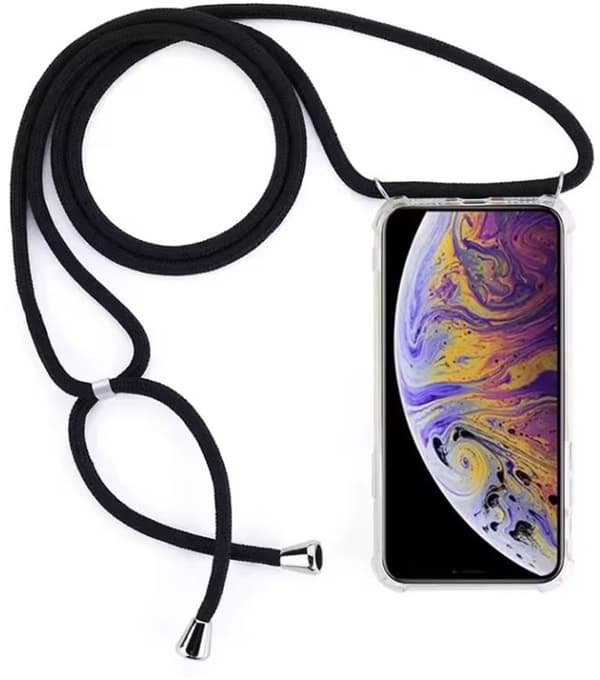 Flexible Case - Includes Lanyard - Suitable for Xiaomi Redmi 9T - Transparent