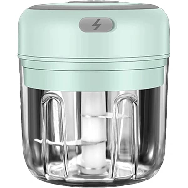 /EA/ Electric Garlic Chopper, 250ml Electric Mini Garlic Press