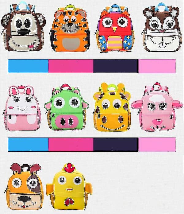 3D Cartoon Pig Animal Backpack - Aespa