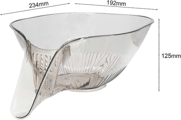 Versatile Drain Basket Set, Sink Strainer, Funnel, and Food Sieves for Efficient Vegetable and Fruit Washing
