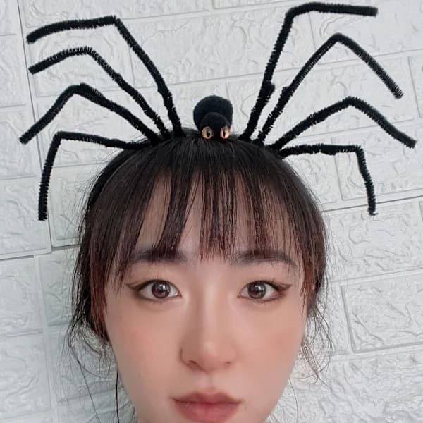 2 STK Halloween Pannebånd Halloween Hodeplagg GRØNN grønn