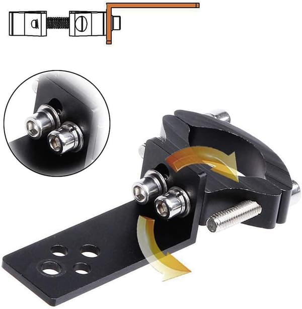 Motorcycle Turn Signal Bracket, Work Light Mounting Bracket Diameter