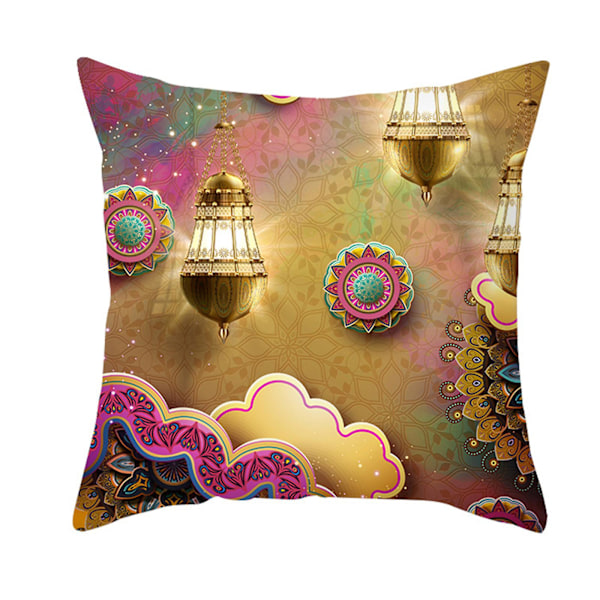 Stil 8 Kuddfodral 45x45cm Kuddeöverdrag Kvadratisk Guld Måne Stjärna Kuddfodral För Soffa Säng Soffa Kuddeöverdrag Dekorationsartiklar Stil 8