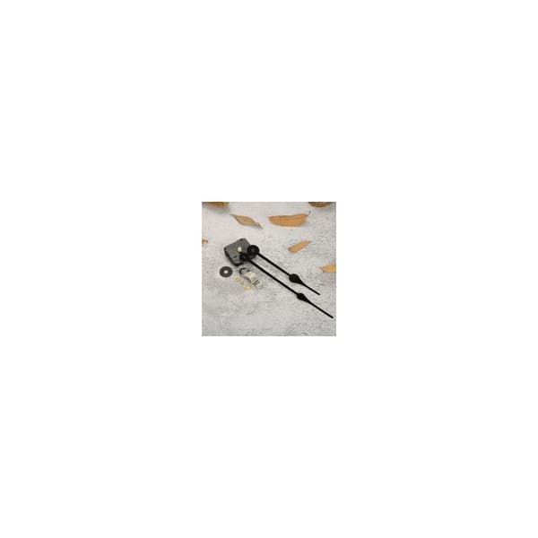 High Torque Clock Mechanism, Replacement Mechanism with Clock Hands for Dials Over 60 cm Diameter - Black