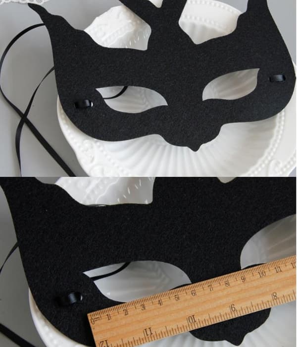 Maskerade masker til kvinder Karneval Dansefest Halv Balmasker H