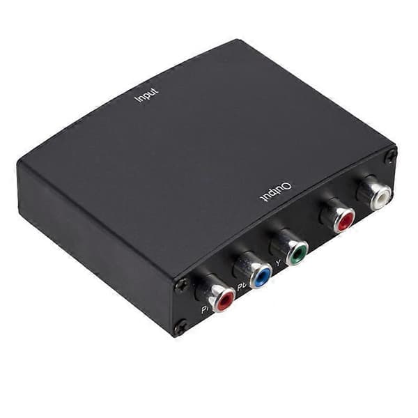 Ypbpr til HDMI Komponent til HDMI Kompatibel HD-omformer Ypbpr+L/R Lyd til HDMI Kompatibel Omformer