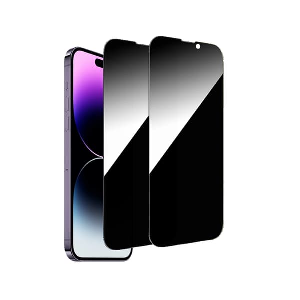 iPhone 16 Pro Max Skärmskydd med Sekretessfilter 2-Pack - Skydd för din skärm och privata data