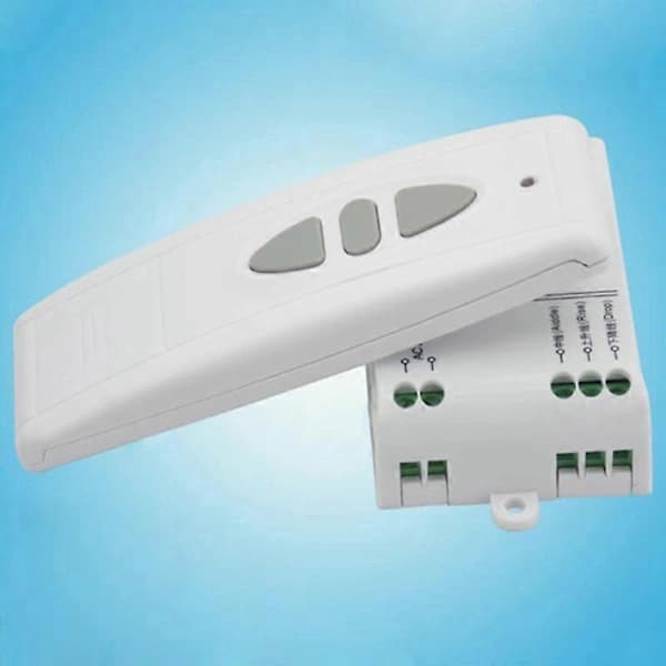 JW-T02 AC 220V Motor Wireless Remote Control Switch Up Down Stop Tubular Motor Controller Forward Backward TX RX Locked
