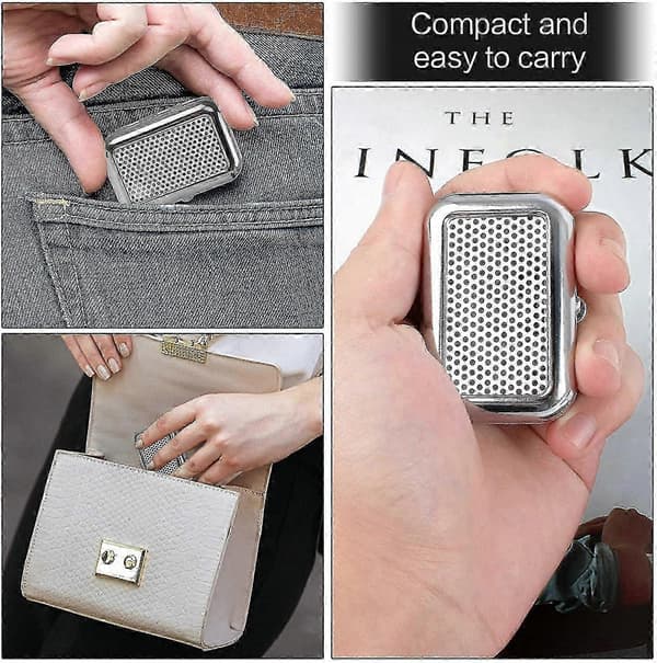 Compact Travel Ashtray for Portable Use with Elegant Design