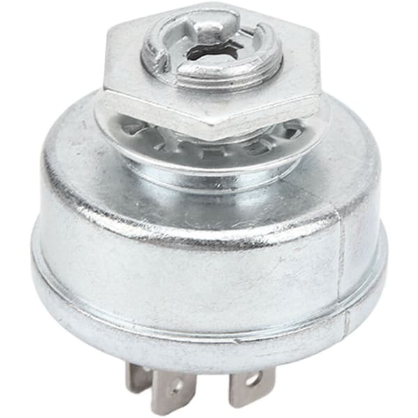 Ignition Switch 44745, Controls Ignition, Starter Motor, Lawn Mower, Rust Resistance, Ignition Lock